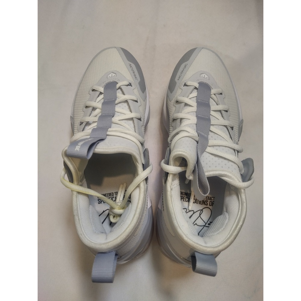 Nike Zoom Trout 8 Elite Metal Baseball Cleats White Grey FB2906-100 Mens 7.5 - Picture 6 of 10